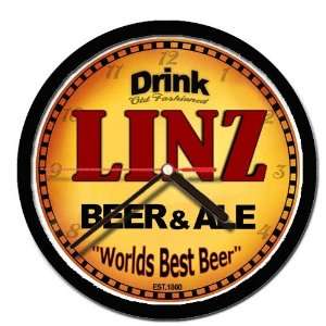  LINZ beer and ale cerveza wall clock 