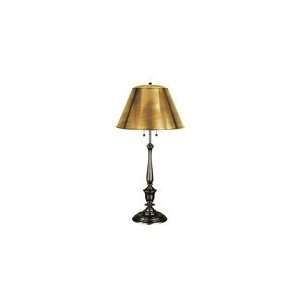 Studio New York Public Library Table Lamp in Bronze with Antique Brass 
