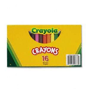 Crayola Products   Crayola   Large Crayons, 16 Colors/Box   Sold As 1 