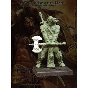  Avatars of War Barbarian Hero Toys & Games