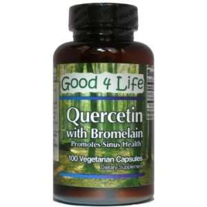  Quercetin & Bromelain (100 Vegetarian Capsules) Health 