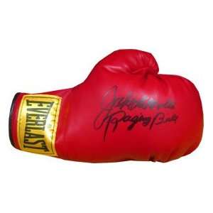 Jake LaMotta Raging Bull Autographed Boxing Glove  