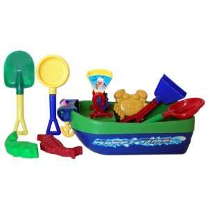  Boat Sand Toy Set (9 Pcs. Set)