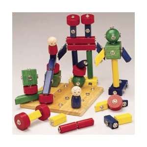  Snap Blocks with Building Base Toys & Games