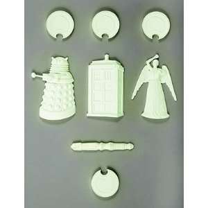  Dr Who Glow In The Dark Shapes