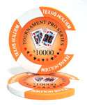 Tournament Pro Casino Grade Clay Poker Chip Sample Set  