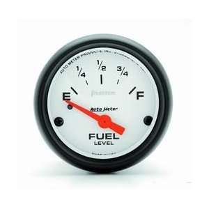Auto Meter Phantom Analog Gauges Gauge, Phantom, Fuel Level, Empty 