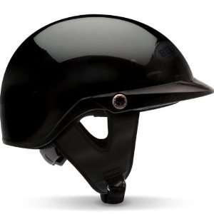  Bell Pit Boss Half Motorcycle Helmet Gloss Black M 