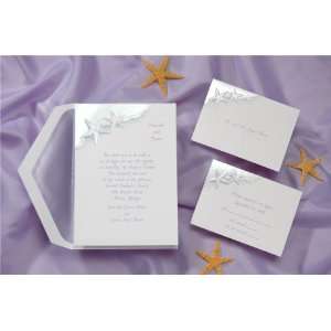  Beachy Starfish in Purple Wedding Invitations Health 