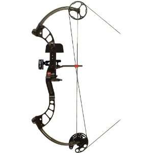   Ready   to   Shoot PSE Black Chaos One Right Hand Compound Bow Package