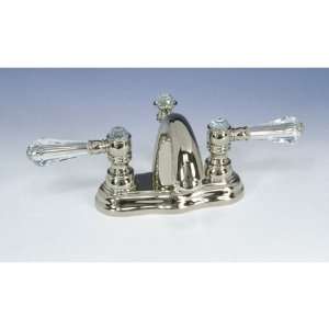   Paul Decorative Stratford Crystal 4 quot Center Polished Nickel Home
