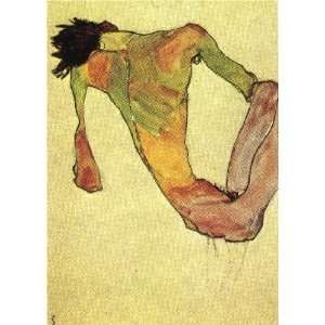   Egon Schiele   24 x 34 inches   torse masculin 1911