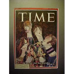 The Beatles September 22, 1967 Time Magazine Professionally Matted 