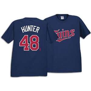 Torii Hunter Minnesota Twins Navy Name and Number Adult Jersey T Shirt