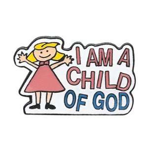  I Am a Child of God Pin, Girl Jewelry