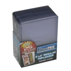  Ultra Pro3x4 Topload Card Holders (25)