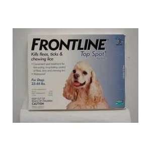   TopDawg Pet Supply Frontline Topspot Medium Blue 23   44No. 3pk Pet