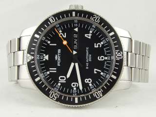 Authentic Fortis Flieger B42 Official Cosmonauts Steel Auto Watch 