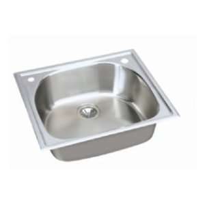  Harmony 25 Top Mount Single Bowl Stainless Steel Sink 