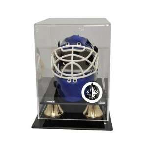    NHL Winnipeg Jets Mini Hockey Helmet Display
