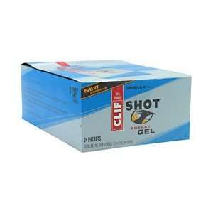  Clif Shot Energy Gel   Vanilla   24 ea Health & Personal 