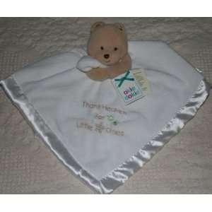  Buddy Security Blanket Teddy Bear Thank Heaven for Little Ones Baby