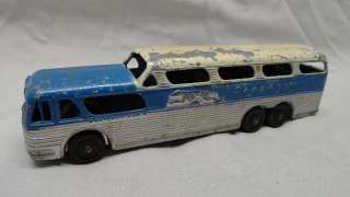 Rare Vintage Tootsie Toy Greyhound Scenicruiser Bus  