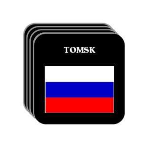  Russia   TOMSK Set of 4 Mini Mousepad Coasters 