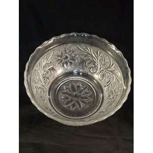  ANCHOR HOCKING CEREAL BOWL SANDWICH (CLEAR) 6 3/4 