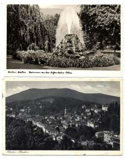 Baden Baden GERMANY Real Photo Postcard 1930s  