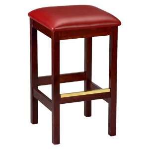  Regal 30 Inch Belvedere Backless Square Bar Stool