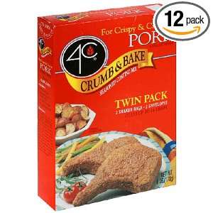 Pork Coating Mix, 6 Ounce Boxes (Pack of 12)  Grocery 