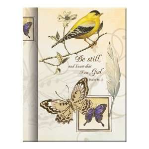  Gold Finch and Butterflies Journal