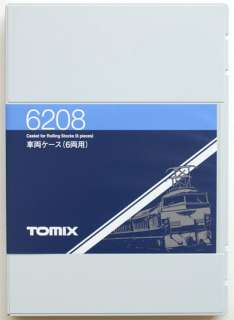 scale Book style case for 6 cars   Tomix 6208  