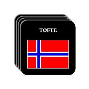 Norway   TOFTE Set of 4 Mini Mousepad Coasters