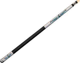 Players F2795 Blue Platinum Butterfly Pool Cue & CASE  