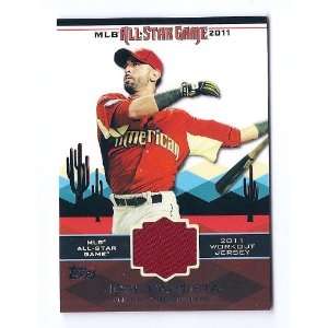 2011 Topps Update All Star Stitches Game Used Jersey #1 Jose Bautista 