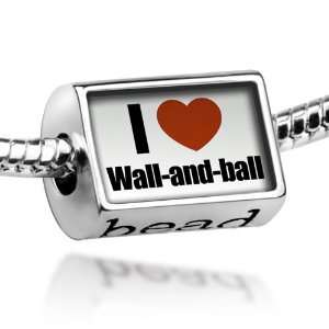  Beads I Love Wall and ball   Pandora Charm & Bracelet 