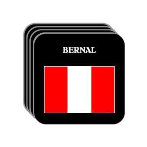  Peru   BERNAL Set of 4 Mini Mousepad Coasters 