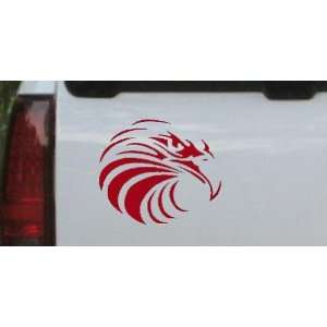 6in X 5.2in Red    Tribal Eagle Animals Car Window Wall Laptop Decal 