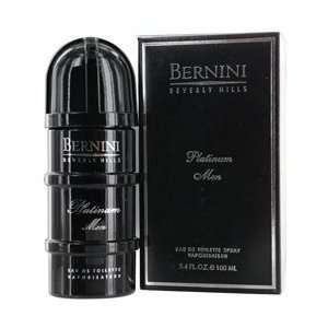  BERNINI PLATINUM by Bernini EDT SPRAY 3.4 OZ for MEN 