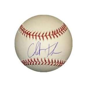  Clete Thomas autographed Baseball