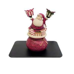   Santa with Toys Knob Toaster Top for a 2 Slice Toaster