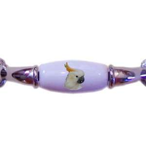  Cockatoo Parrot CHROME DRAWER Pull Handle
