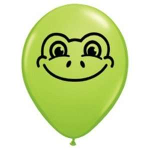  Mayflower Balloons 10736 5 Inch Laugh Frog Face  Latex 