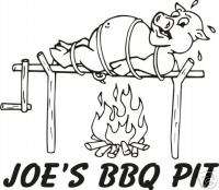 BBQ Pork Pig Restaurant Personalized Sign Decal 10.6  