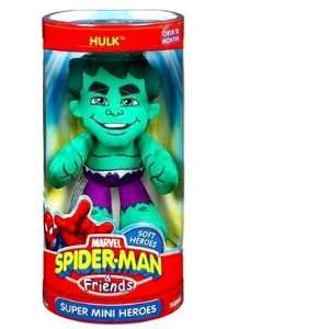  Spider Man & Friends Super Mini Heroes Thing Plush Toys 