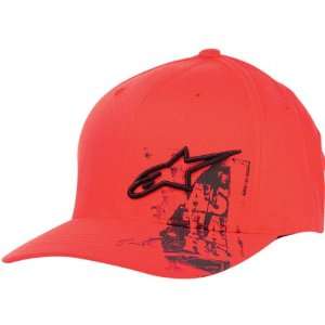   Mens Flexfit Sports Wear Hat/Cap   Red / Small/Medium Automotive
