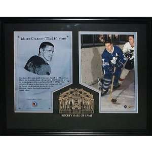   Maple Leafs Tim Horton Hall Of Fame Etch Mat