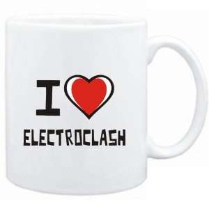  Mug White I love Electroclash  Music